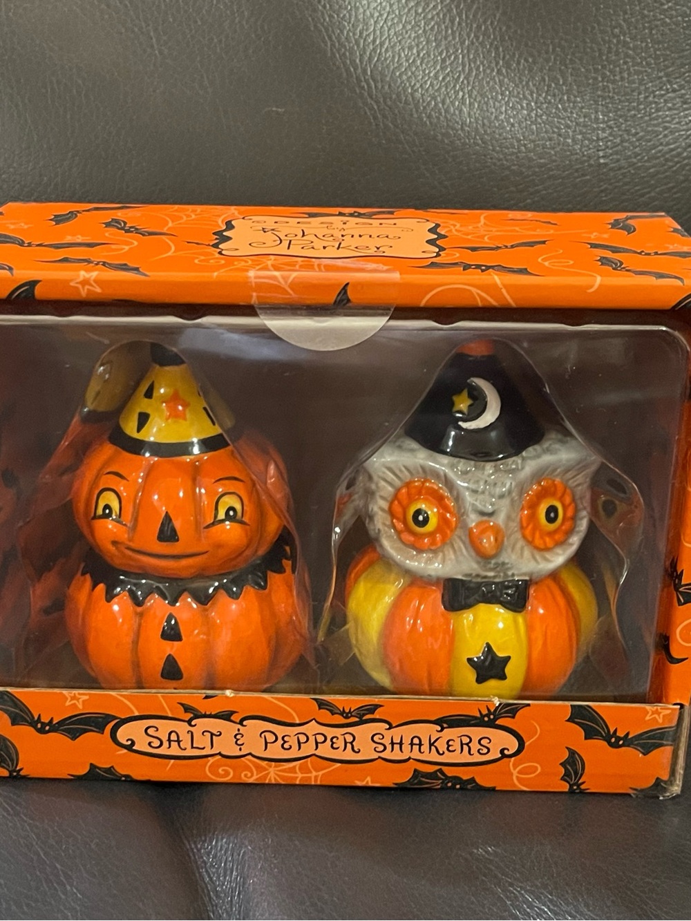 Halloween Johanna Parker Salt and Pepper Shakers